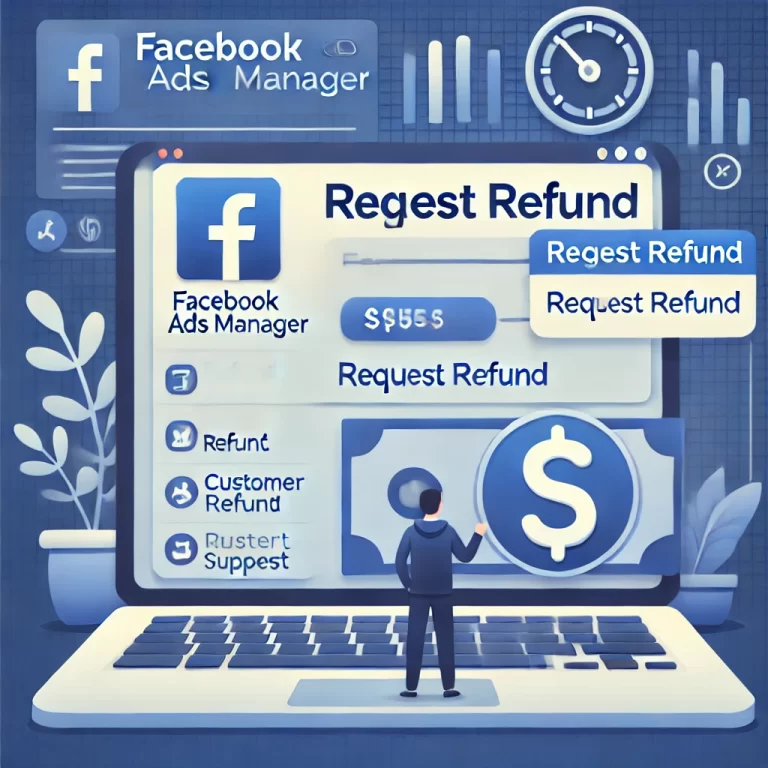How do I get refund money from Facebook ads
