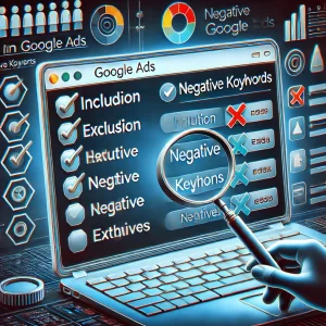 A Comprehensive Guide to Inclusions, Exclusions, and Negative Keywords in Google Ads