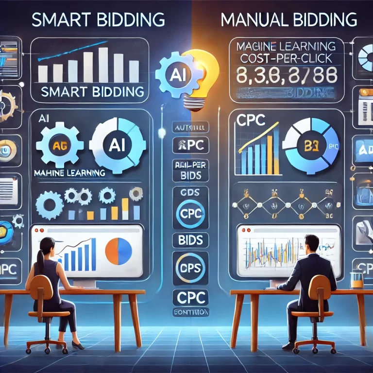 The Case for Smart Bidding vs. Manual Bidding in Google Ads