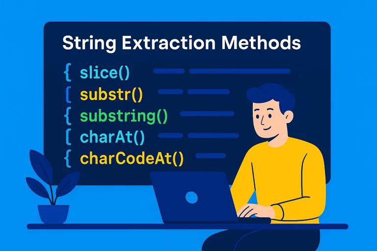 JavaScript String Extraction Methods