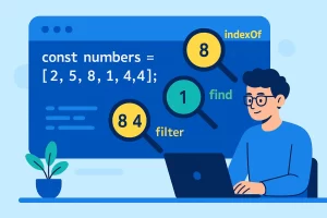 javascript array search methods